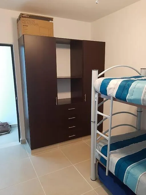 Lägenhet Hermoso Depto Nuevo Equipado 6 Pers, Playa Carmen Playa del Carmen